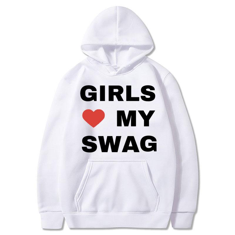 Rapper Chief Keef Girls Love My Swag Hoodie Men's Fashion Popular Casual Sweatshirts Oversized Hoodies Streetwear