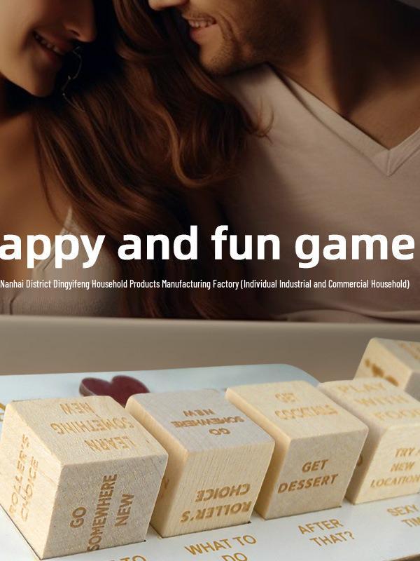 After Dark Wooden Date Night Dice - A Creative Gift for Romantic Evenings