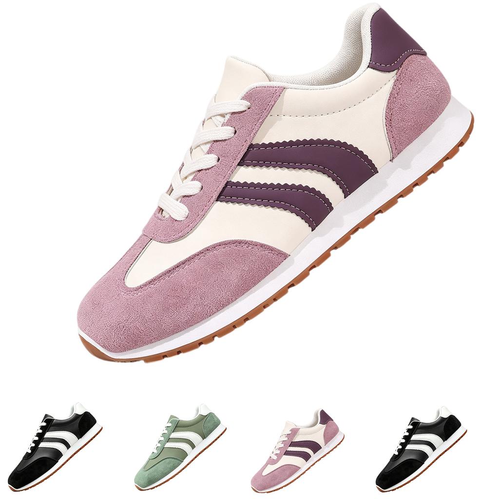Lightweight Breathable Women's Athletic Sneakers Casual Running Shoes Slip Resistant Flexible Sole Comfortable Fit