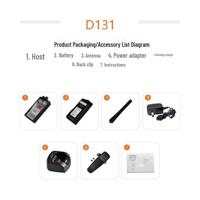Motorola MAG ONE VZ-D131 Digital Walkie-Talkie (CN version)