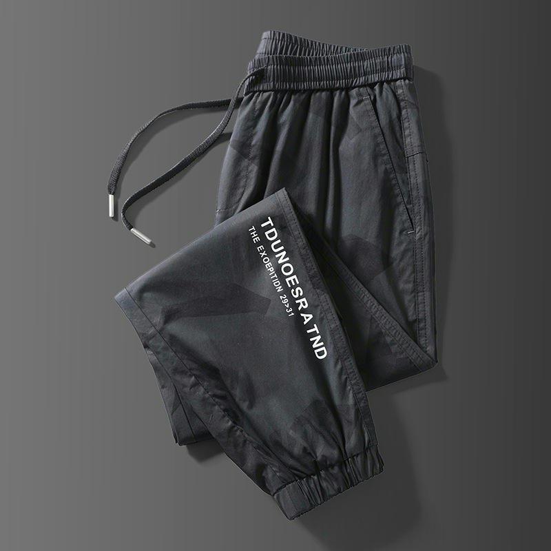 

Чоловічі повсякденні камуфляжні штани з дев ятьма балками в корейському стилі XXL чорний