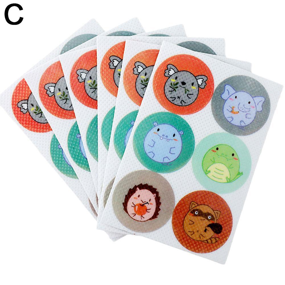 36 Counts/Bag Summer Mosquito Patches Plant Essential Oil Insect Mosquito Repellent Stickers for Children Toddler Infant Kids