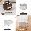 Modern Plastic Tissue Box With Waterresistant Multifunction Design For Living Room Decor