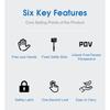 2 In 1 Backpacks Belt Clip Adjustable Holder Quick Release Mount For Up to 26mm Diameter Selfie Sticks Camera Support