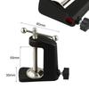 Aluminum Allo Adjustable Desk Lamp Fixed Base Clamp Holder Clip With Stainless Steel Swing For DIY Hose Table Lamp
