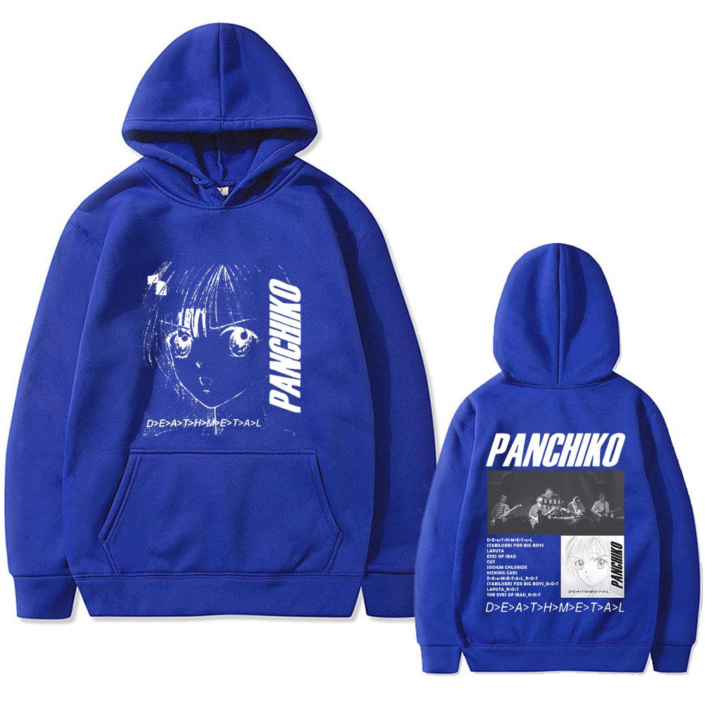 Rock Band Panchiko Album Graphic Hoodie Women Gothic Vintage Oversized Sweatshirt  Women Fleece Hoodies