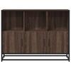 Sideboard in Brown Oak Look 100 x 35 x 76 cm Engineered Wood
