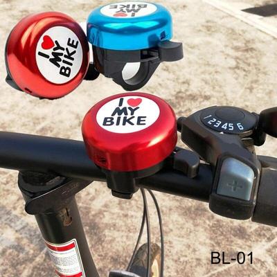 1 Pc Schöne Sport Bike Mountain Road Kinder Radfahren Glocke Ring Metall Horn Sicherheit Warnung Alarm Outdoor Schutzhülle Zyklus Zubehör