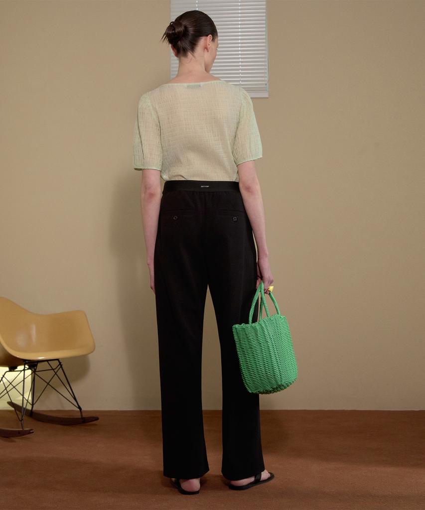 JUCYJUDY Back Elastic Wide Pants Jzpt02Ea