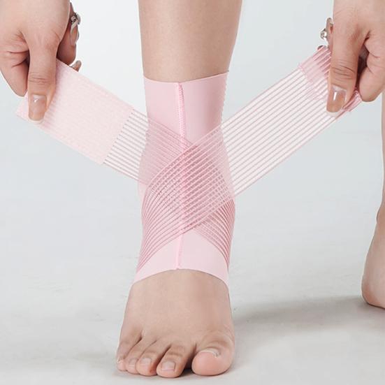 Ankle Support Brace Men Women Ankle Compression Sleeve Foot Brace with Adjustable Wrap for Sprained Achilles Tendonitis Plantar Fasciitis