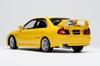 FREESTYLE MOTORHELIX Scale Mitsubishi Lancer Evolution EVO IV Dandelion Yellow Finished Model M84006 1/18
