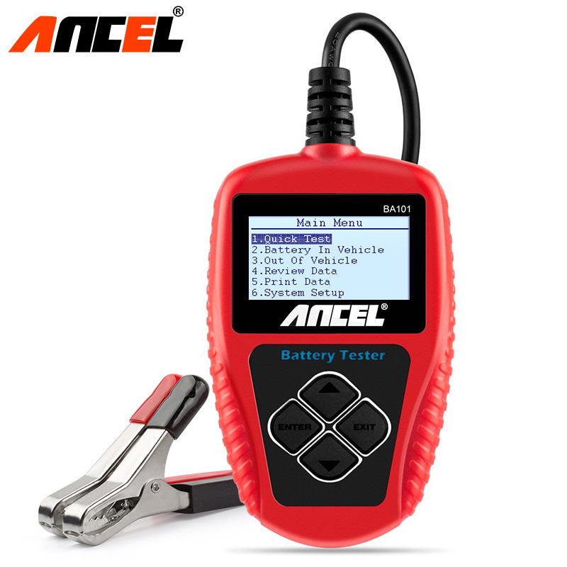 Cheap ANCEL BA101 12V Car Battery Tester 1002000CCA Digital Analyzer