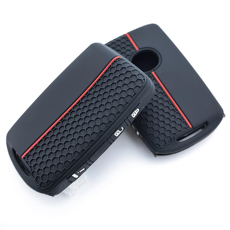 Silicone Car Remote Key Case Holder Key Accessories Keychain Protected Fob for Mazda 3 6 Cx30 Cx9 Cx5 Cx8 MX5 MX30 X5 X9 Ss30