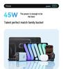 45W Gallium Nitride Fast Charger with Three Ports for iPhone 16 Pro Max