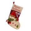 Snowman Christmas Gifts Bag Cartoon Christmas Decorative Socks  Xmas Tree Ornaments