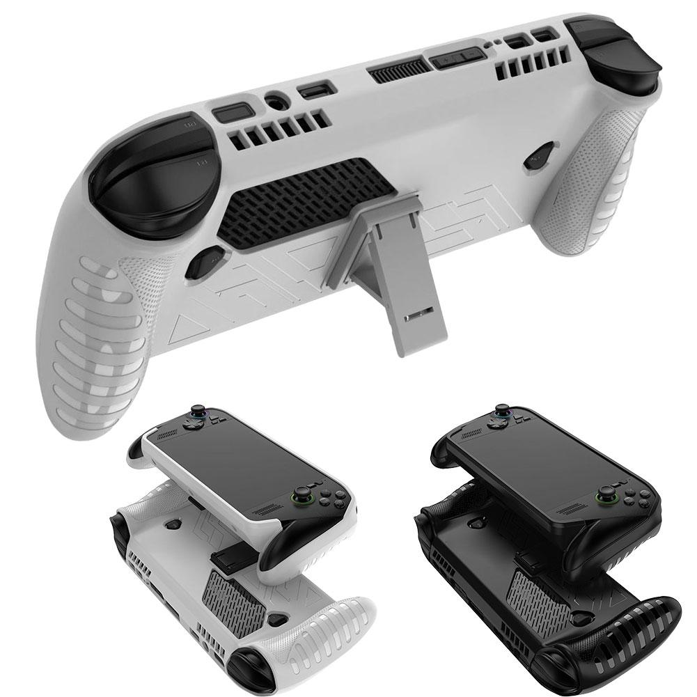 TPU Protective Case For ROG For Xbox Ally X Anti Slip Anti Fall Scratch Resistant Waterproof Protective Case With Back Bracket