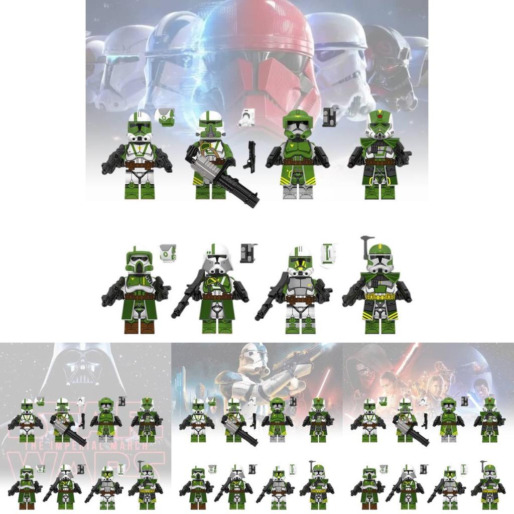 Wm6125 Apocalypse Commander Soldier Building Block Toy Set For Creative Play And Imagination