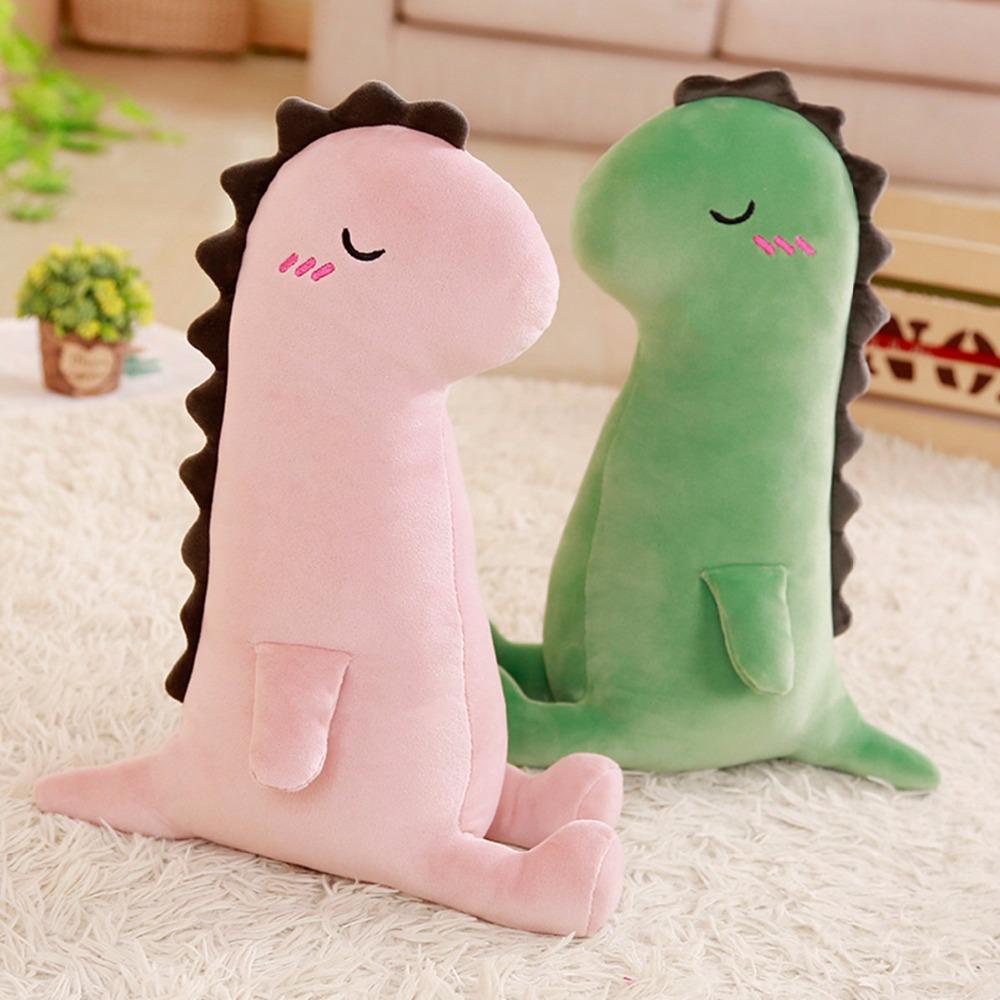 1pc 40cm Cute Dinosaur Plush Pillows Cartoon Animal Stuffed Toy Dolls For Kids Children Boys Birthda