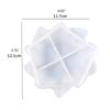 Leaf Plate Epoxy Resin Mold Fruit Candy Nut Storage Dish Silicone Mould DIY Crafts Jewelry Organizer Trinket Holder Mold