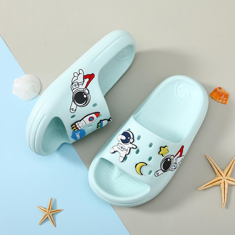 Comfortable Eva Cartoon Style Girls Indoor Slippers Non-slip Soft Sole For All Seasons