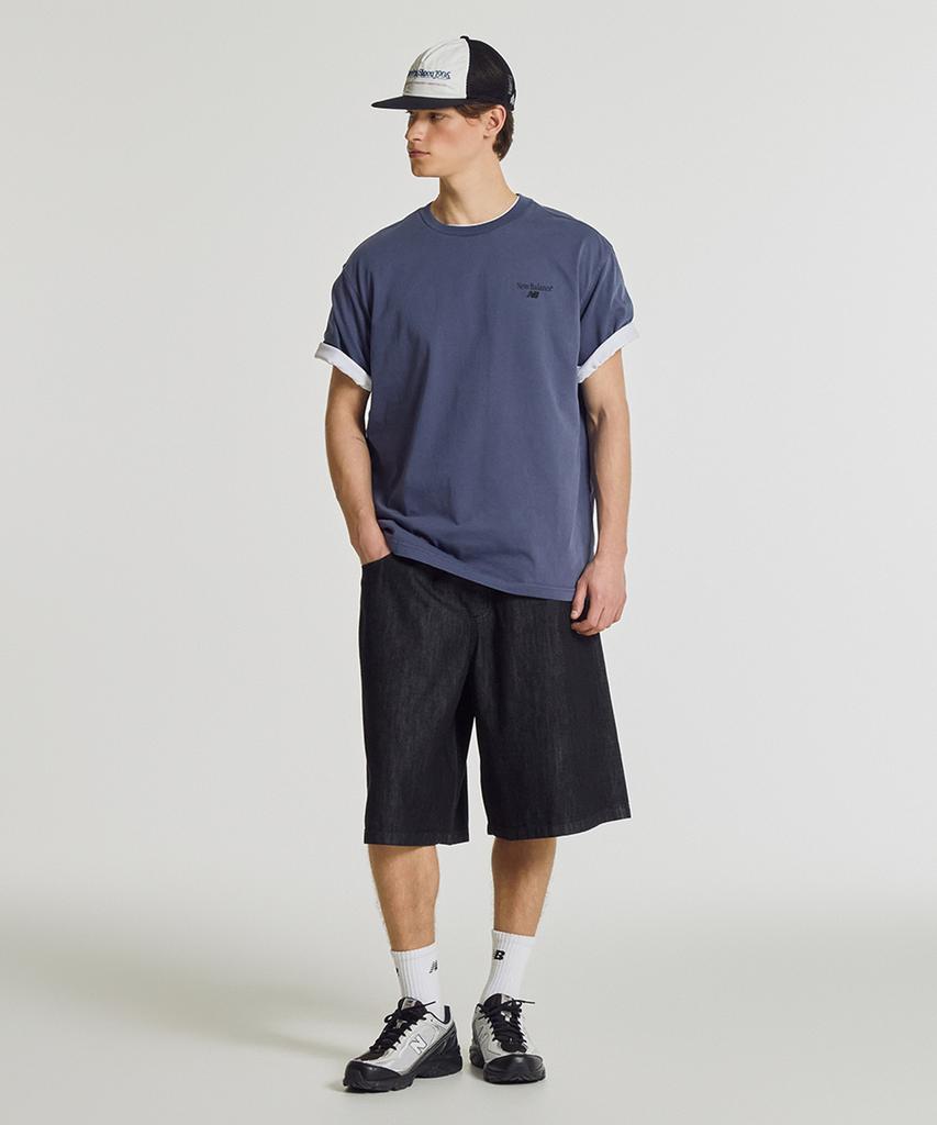 Nyuballanseu Nbneg21503 / Uni Nb Friends Short Sleeve T-Shirt (Dark Blue)