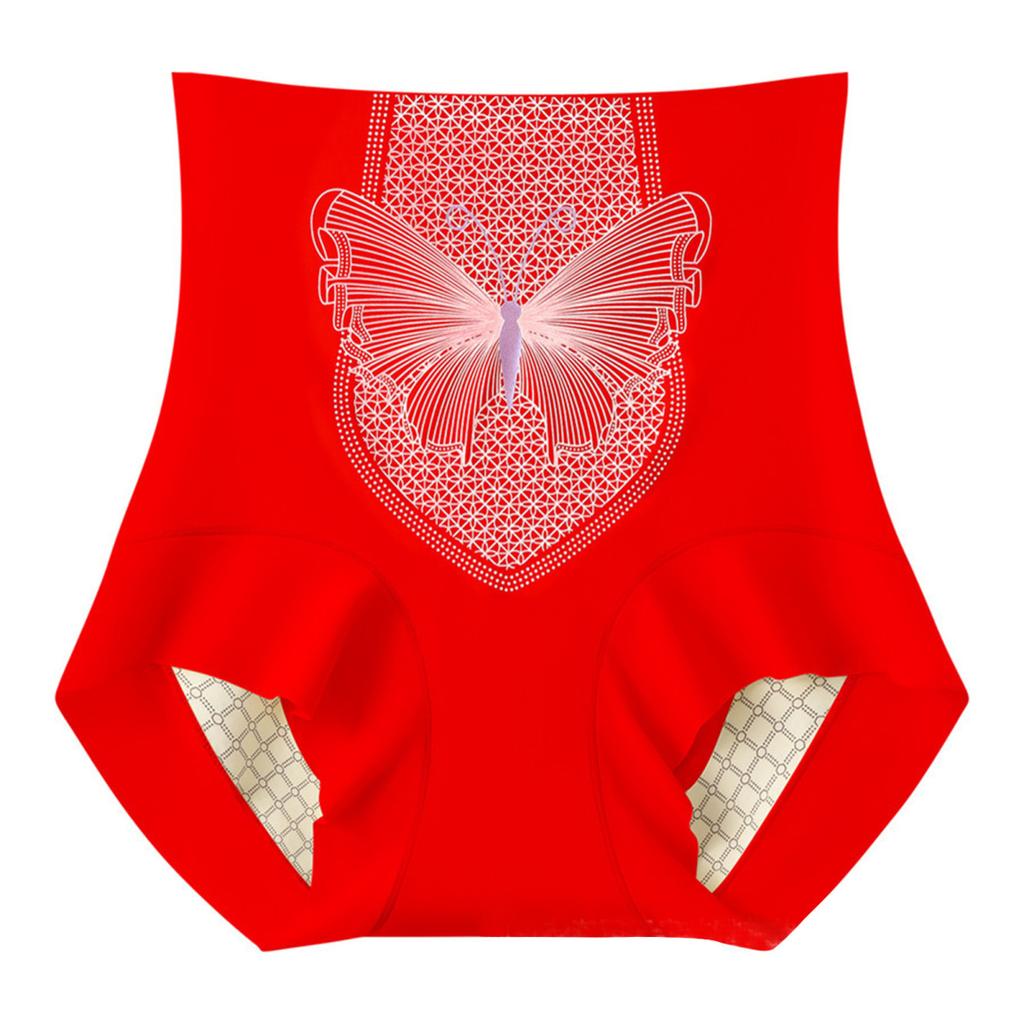 High Waist Women Underwear Full Coverage Briefs Soft Breathable Postpartum Panties Stretch Underpants Tummy Control Ladies Panties