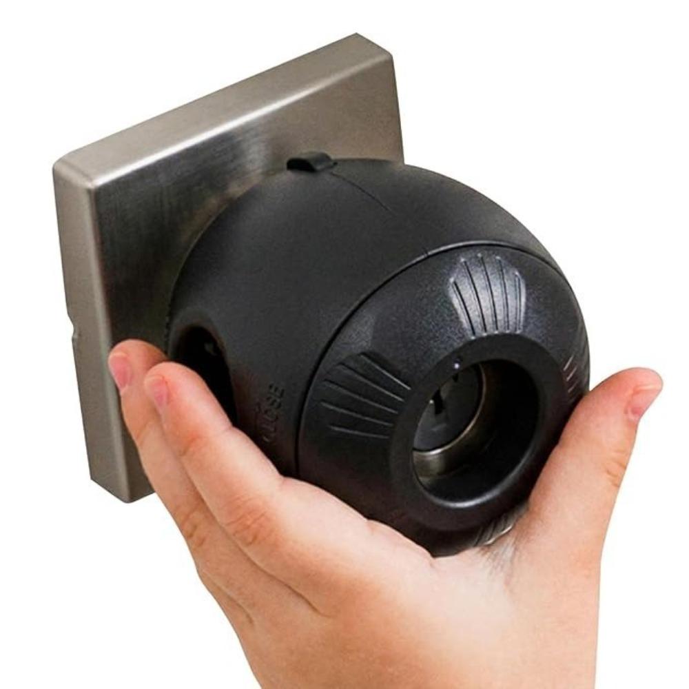 Hard-to-Remove Design Child Safety Door Knob Cover Dual-Lock Door Knob Locks For Toddlers