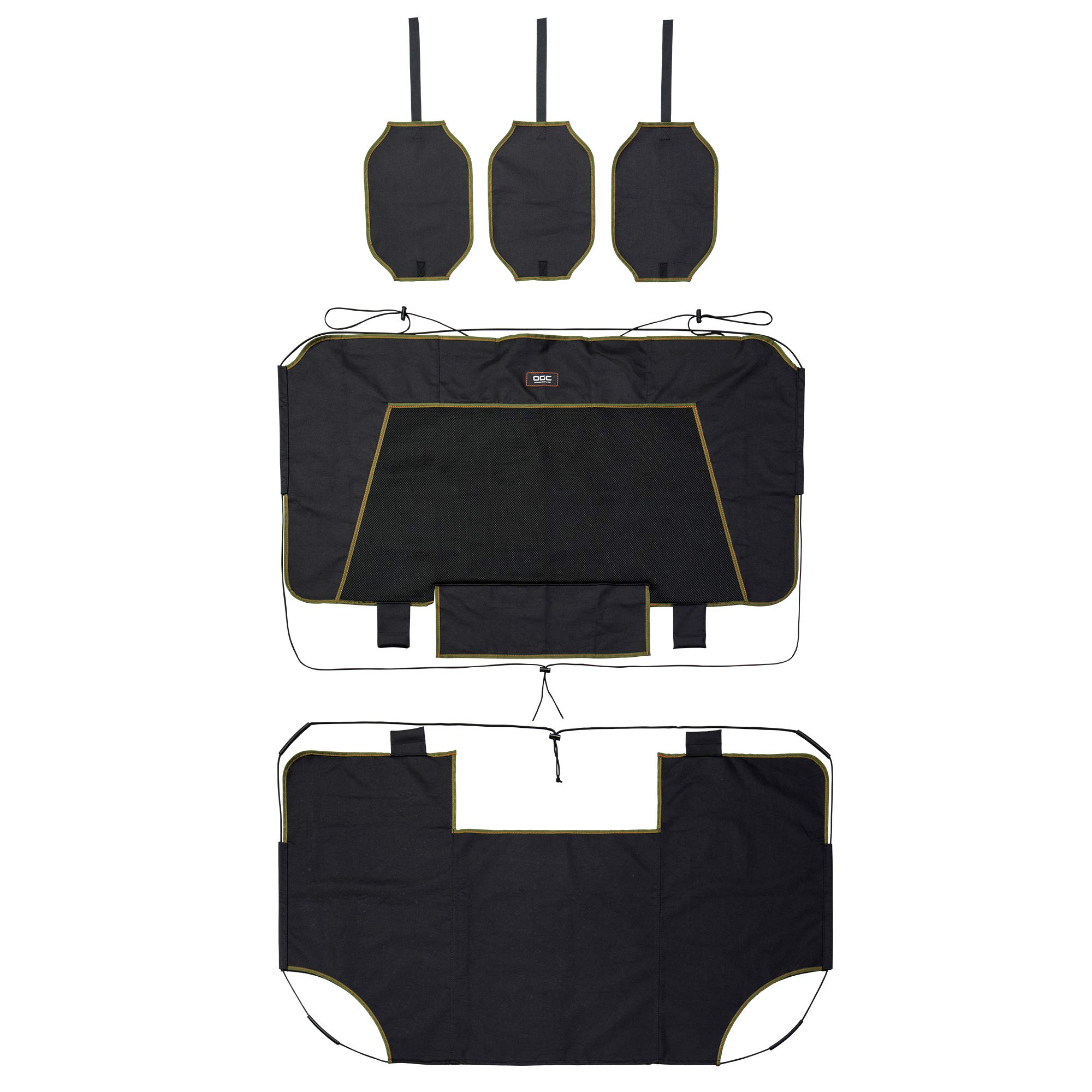 

amon OGC Seat Protector Polyester with Waterproof Backing 8629 (Rear) чёрный