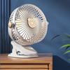 Rotation Desktop Hang Clip Fan Low Noise 3 In 1 Car Cooler Flexible Ceiling Electric Fan  Office