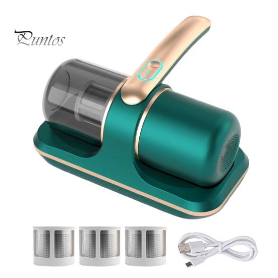 

Ручний пилосос Глибоке очищення УФ-пилосос Потужне всмоктування Низький рівень шуму Перезаряджуваний бездротовий пилосос для видалення кліщів 1 Set зелений