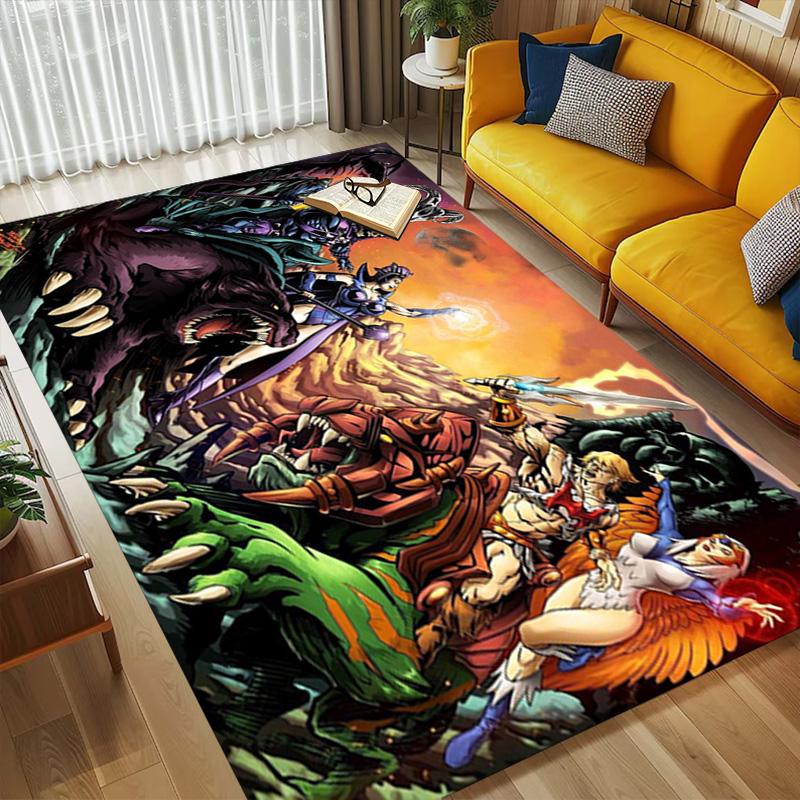 Heman Battle Living Room Nonslip Area Rug Soft Carpet For Bedroom Game Playroom Sofa Office Home Decor Doormat Christmas Gift C9301324