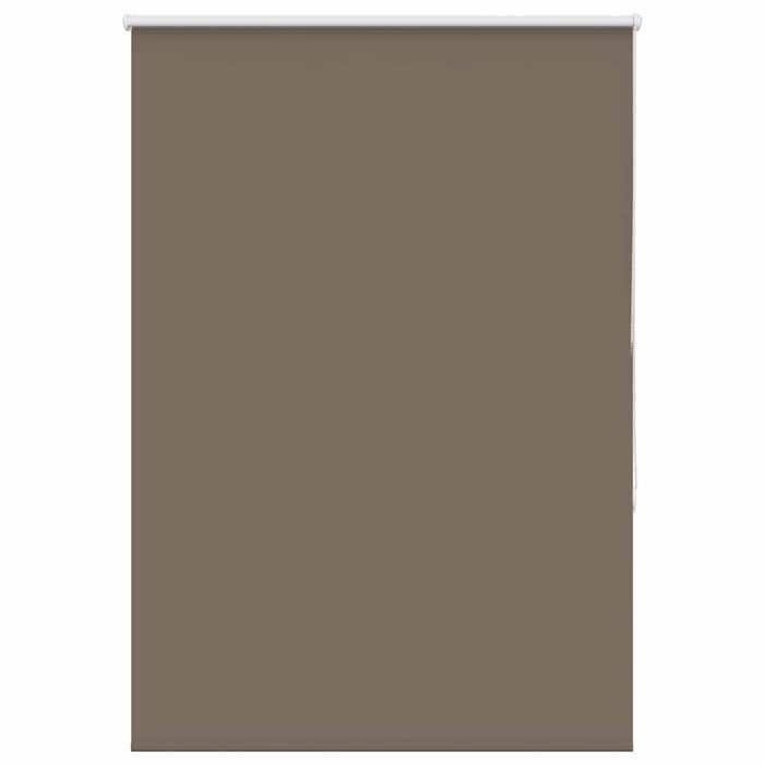 VidaXL Blackout Roller Blind Coffee 95x150cm Fabric Width 90.7cm, Day and Night Blind, Kitchen Blind, Blind 4010997