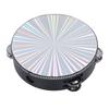 Radiant Tambourine Reflective Clear Crisp Sound Double Row Bell Drum Hand Percussion Instrument 8 Inch