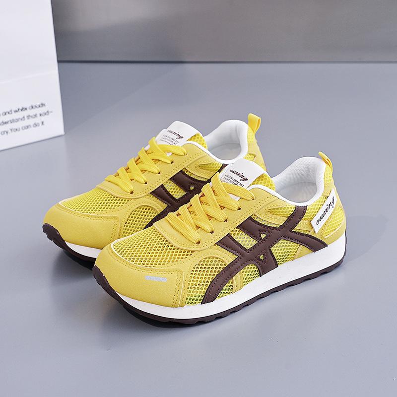 Fashion 2025 Summer Women's Fashion Mesh Hollow Out Casual Sneakers Women Light Breathable Female Running Tennis Sports Zapatillas Mujer