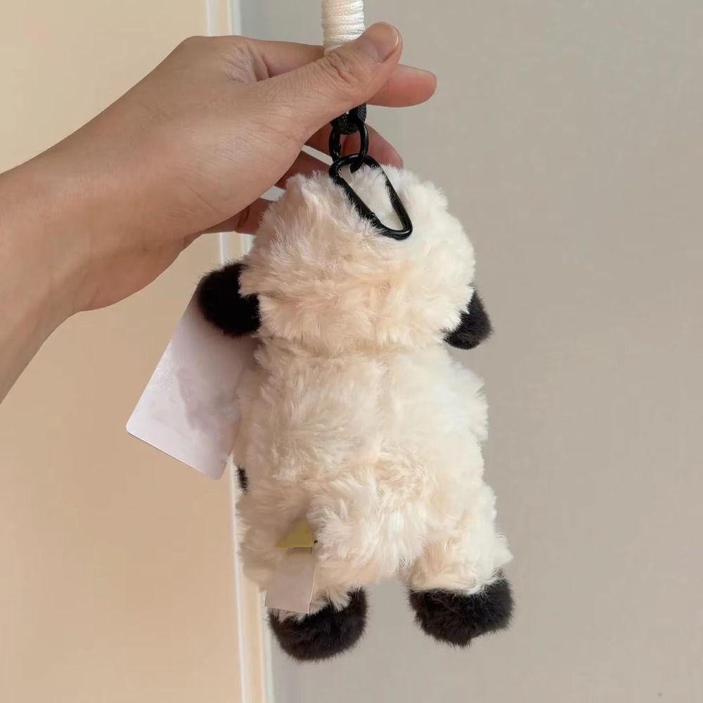 Black Face Valais Blacknose Sheep Doll Stuffed Animal Lamb Plushie Sheep Plush Keychain Kids Toy