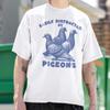 Leicht abgelenkt von Tauben T-Shirt Vogeliebhaber Taube Lustig Sportlich Für