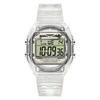 Adidas Originals Digital Quartz Watch AOST24061 Unisex Resin Silver Dial Mineral Glass Two Crystal Silver