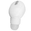 Single Bluetooth Wireless Earbud Mini Invisible Wireless Bluetooth Headphone for Sports Working White