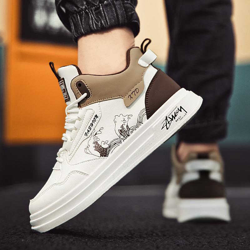 2024 Осень Зима Лидер продаж Дышащие высокие кроссовки для сноуборда Модная спортивная — фото 5