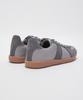 Analog Mood German Army Suede Leather Sneakers (Grey)