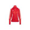 Tiro 24 Training Jacket Color Block Long Sleeve Retro Sports Stand Collar Jacket Women Jackets Power-Red IR7493