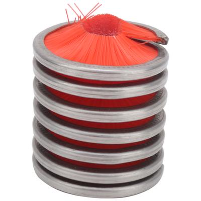 CAMNAL Outdoor Touw Reinigingsborstel Klimtouw Nylon Reiniger Touw Wasgereedschap Rood