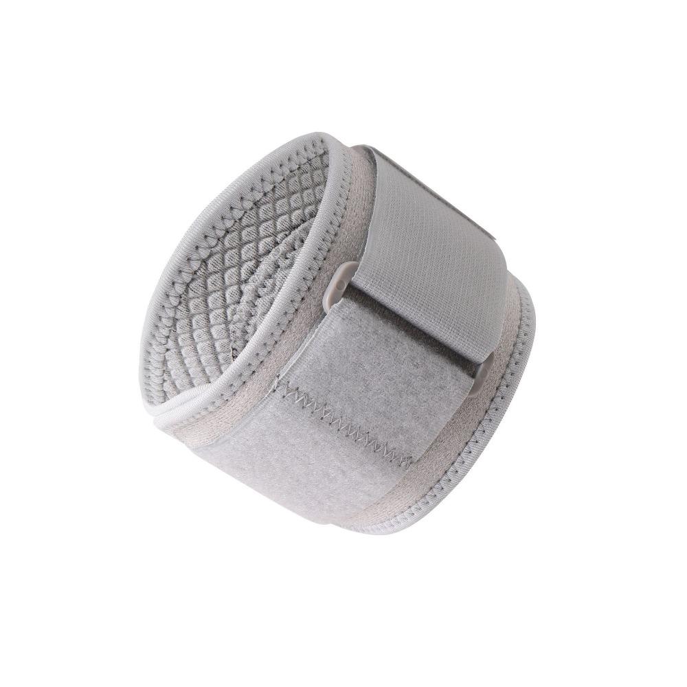 

Wear-resistant Fitness Elbow Brace Nylon Breathable Arm Pad Women Men сірий