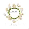Easter Eggs Ring Wreath Artificial for Front Door Handcraft Spring Decor Home Indoor