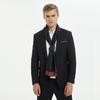Business men's silk scarf suit with silk double-sided scarf winter new long scarf gift box