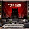 Pet Sematary Personalized Tapestry Support Custom Name, Wall Art Home Decoration