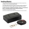 Remote Control Alarm System for Motorcycles and Multi Metal Object Security with Vibration Sensor and Waterproof Design