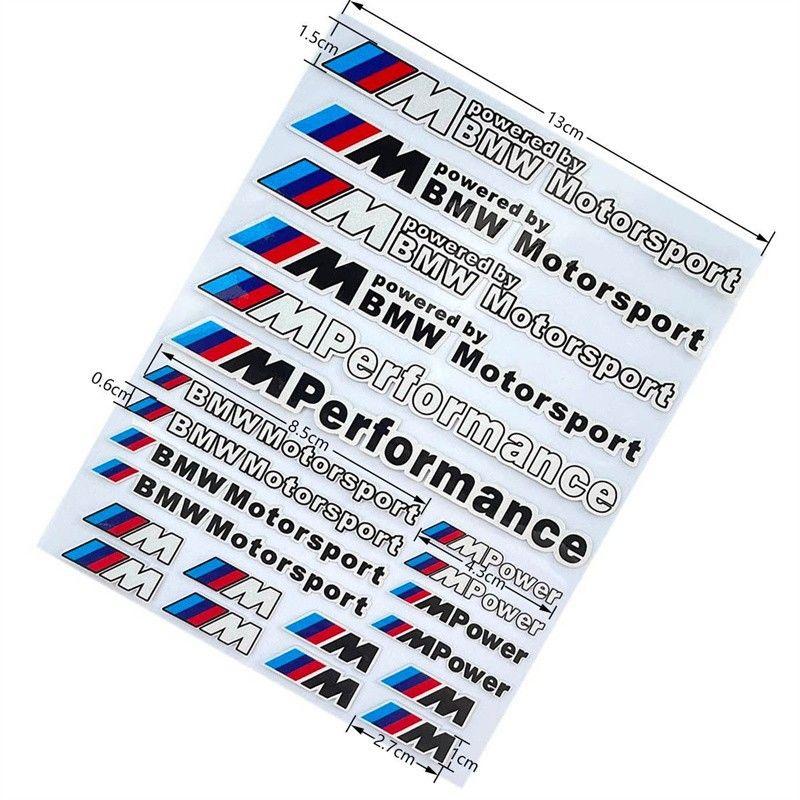 2026 Hot Motorcycle Car Helmet Body Reflective Decoration Sticker For BMW E90 E91 F20 E92 E93 E60 E61 F10 F07 E63 E64 F12 F13 F30 E87 F20