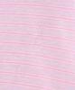 Tudument Stripe Long Sleeve Polo Knit_Pink