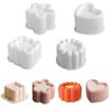 Rund Herz Stern Quadrat Bento Kuchen Silikonform Schokoladenmousseform Seife Kerze Gips Herstellungsformen Küchenbackformen